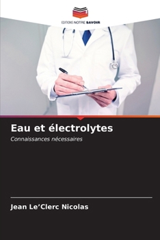 Paperback Eau et électrolytes [French] Book