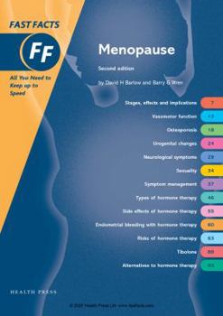 Paperback Fast Facts: Menopause Book