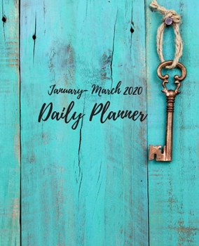 Paperback Daily Planner 2020 1st Quarter: God's Way to Success (Key Design) Book