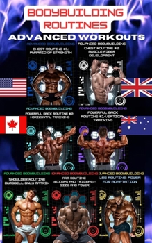 Paperback Bodybuilding Routines: Advanced Workouts Book
