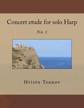 Paperback Concert etude for solo Harp: No.1 Book