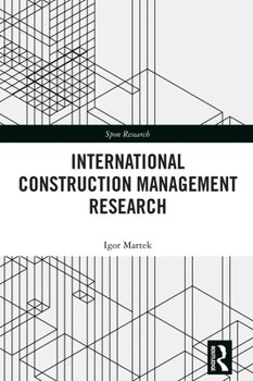 Hardcover International Construction Management Research Book