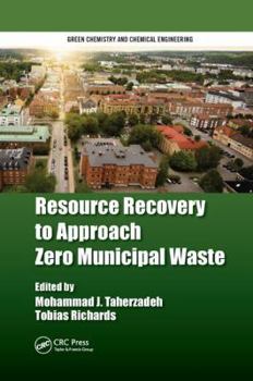 Paperback Resource Recovery to Approach Zero Municipal Waste Book