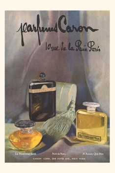 Paperback Vintage Journal Parfumes Caron Book