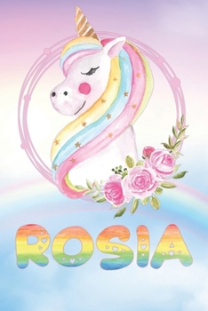 Paperback Rosia: Want To Give Rosia A Unique Memory & Emotional Moment? Show Rosia You Care With This Personal Custom Named Gift With R Book