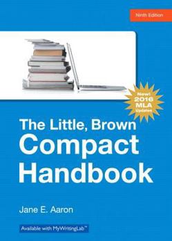 Paperback Little, Brown, Compact Handbook, The, MLA Update Edition Book