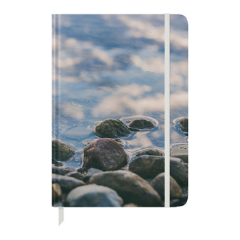 Hardcover Stone Paper Water Stone Blank Notebook: Stone Paper, Waterproof Sewn Bound Book