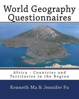 Paperback World Geography Questionnaires: Africa - Countries and Territories in the Region Book