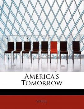 Paperback America's Tomorrow Book