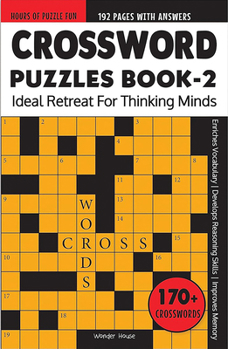 Paperback Crossword Puzzles Book 2: 170+ Engaging Crossword Puzzles Book