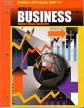 Paperback Activities and Projects Untis 7-12, Intro to Business Book