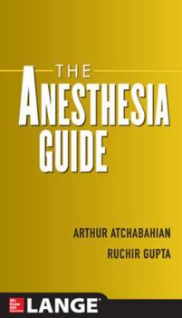 Paperback The Anesthesia Guide Book