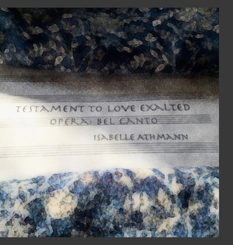 Hardcover Testament to Love Exalted Book