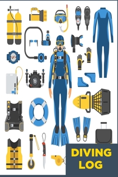 Paperback Diving Log: Diving Logbook for Beginners and Experienced Divers - Diver's Log Book Journal for Training, Certification and Leisure Book