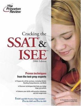Paperback Cracking the SSAT & ISEE, 2006 Book