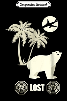 Composition Notebook: Lost Polar Bear Island and Plane  Journal/Notebook Blank Lined Ruled 6x9 100 Pages