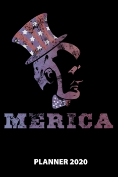Merica Planner 2020: 140 Pages | 6 X 9 | Calender | Organizer | Weekly Planner | Monthly Planner | Daily Planner | Birthday Log | Phone Book | Small ... | 2020 | 12 Month | Year |  Months | Weeks |