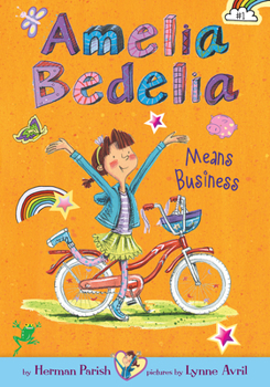 Library Binding Amelia Bedelia Means Business: #1 Book