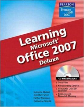 Paperback Learning Ofice 2007 Softcover Deluxe Edition Book