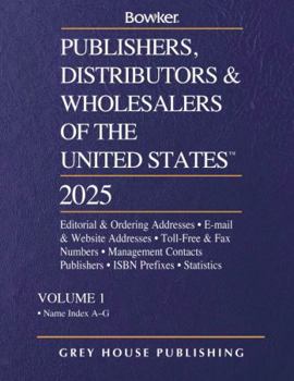 Hardcover Publishers, Distributors & Wholesalers in the Us - 4 Volume Set, 2025: 0 Book