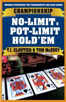 Paperback Championship No-Limit Hold'em and Pot-Limit Hold'em Book