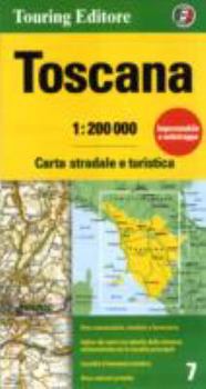 Map Tuscany Toscana (Regional Road Map) Book