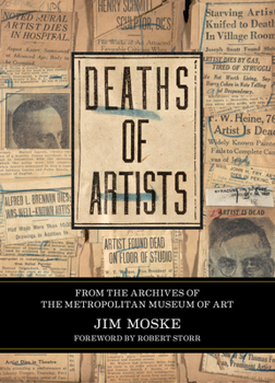Hardcover Deaths of Artists Book