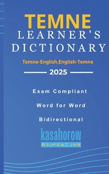 Temne Learner’s Dictionary (Creating Safety with Temne)