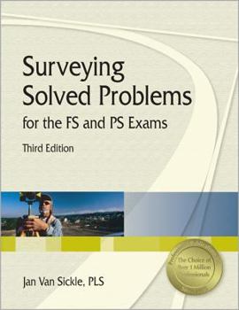 Paperback Surveying Solved Problems for the Fs and PS Exams Book