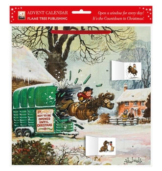 Calendar Normal Thelwell - Pony Cavalcade Advent Calendar 2021 (with Stickers) Book