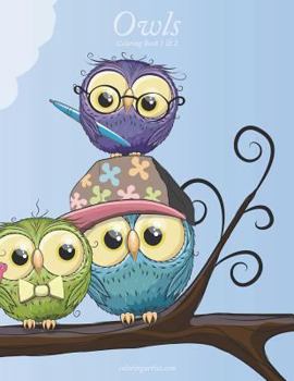 Paperback Owls Coloring Book 1 & 2 Book