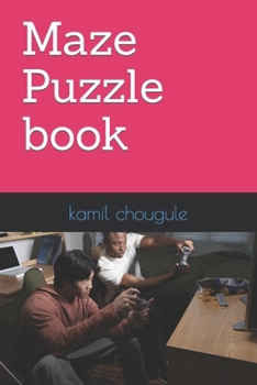 Paperback Maze Puzzle book [Large Print] Book