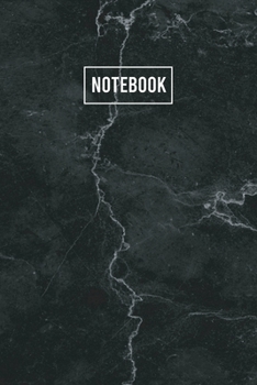 Black Marble Notebook: Composition Notebook | College Ruled Notebook | 6x9 inches