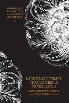Hardcover Language Vitality Through Bible Translation Book