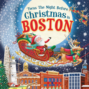 Hardcover 'Twas the Night Before Christmas in Boston Book