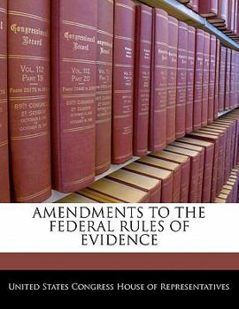 Paperback Amendments to the Federal Rules of Evidence Book