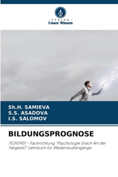 Paperback Bildungsprognose [German] Book