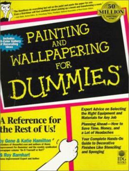 Paperback Painting and Wallpapering for Dummies Book