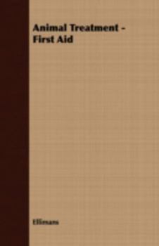 Animal Treatment - First Aid