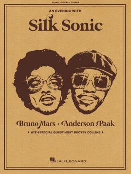 Paperback Silk Sonic - An Evening with Silk Sonic: Piano/Vocal/Guitar Songbook Book