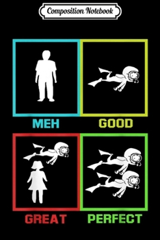 Composition Notebook: Boyfriend Girlfriend Funny Scuba Diving  Journal/Notebook Blank Lined Ruled 6x9 100 Pages