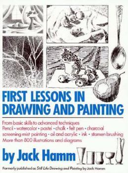 Mass Market Paperback First Lessons in Drawing and Painting Book