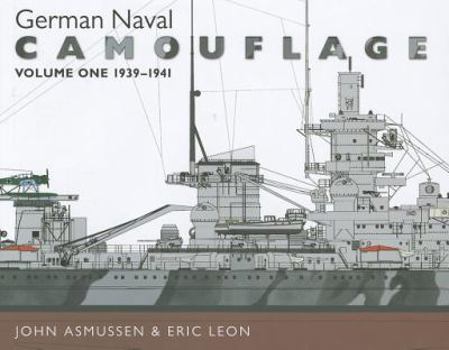 Hardcover German Naval Camouflage: Vol 1: 1939-1941 Book