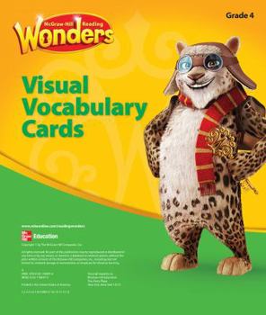 Hardcover Reading Wonders, Grade 4, Visual Vocabulary Cards Book