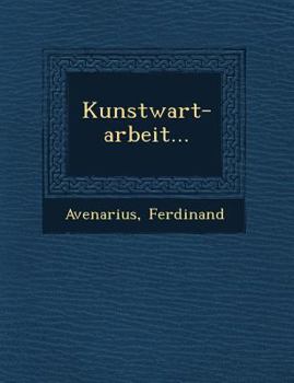 Paperback Kunstwart-Arbeit... [German] Book