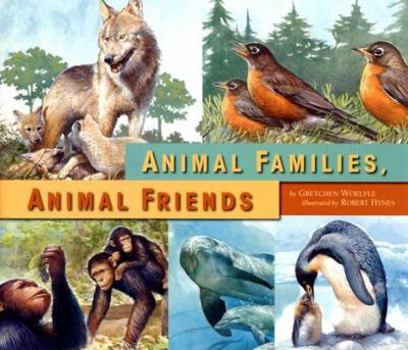 Hardcover Animal Families, Animal Friends Book