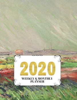 2020 Weekly & Monthly Planner: Planner And Journal Organizer 2020 | Planner Calendar 2020