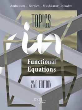 Hardcover Topics in Functional Equations Book