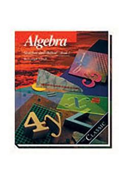 Paperback Algebra S+m Bk 1 Sol Key 94 Book