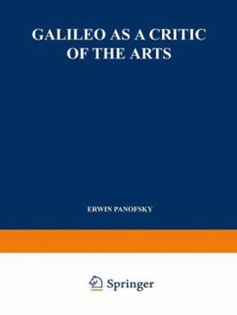 Paperback Galileo as a Critic of the Arts Book